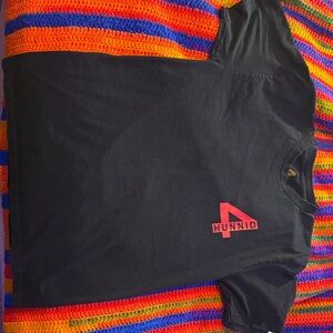 Hunnid Black Short Sleeve Tee